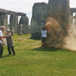 Stonehenge é um Patrimônio Mundial da UNESCO. (Foto: Divulgação: Just Stop Oil)