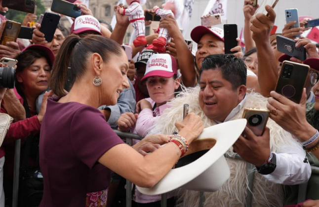 O partido de Sheinbaum alcançou maioria qualificada no Congresso. (Foto: Instagram)