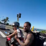 Nego do Borel é agredido por motoqueiro no Rio de Janeiro. (Foto: Instagram)