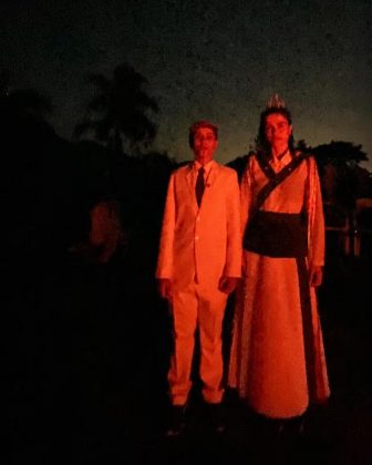 Maria Casadevall se torna membro oficial do Santo Daime em um ritual emocionante. (Foto: Instagram)