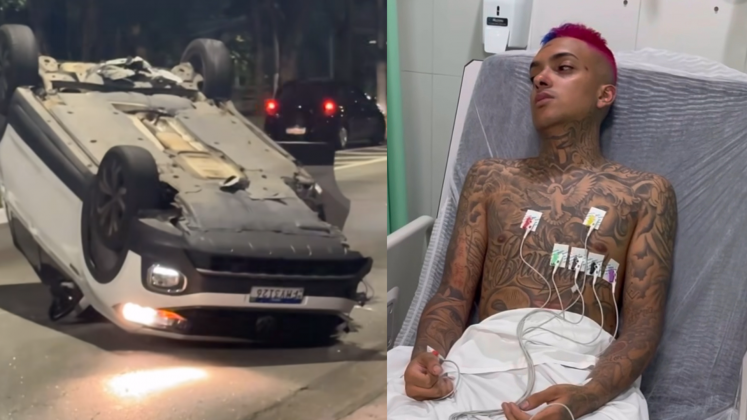 MC Brinquedo está se recuperando após acidente em São Paulo: "Deus me deixou viver" (Foto: Instagram)