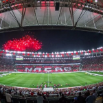 O estádio no Gasômetro será um símbolo da grandeza da Nação Rubro-Negra e um palco para a história continuar a ser escrita. (Foto: Instagram)