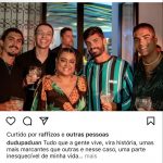 João Pedro Modesto, conhecido por suas habilidades no kitesurf, acompanhou Preta Gil em um evento de autógrafos em São Paulo. (Foto: Instagram)