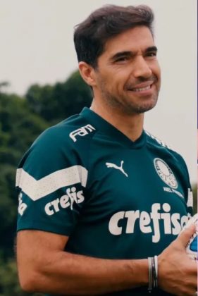 Na última quinta-feira (11/07), após a vitória do Palmeiras sobre o Atlético-GO. (Foto Instagram)