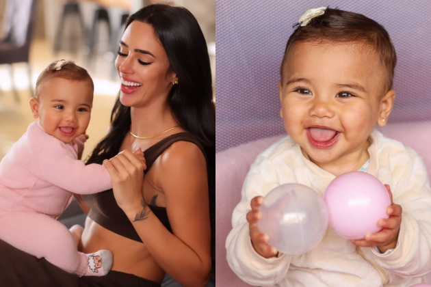 A influenciadora se divertiu com a bagunça da filha. (Foto: Instagram)