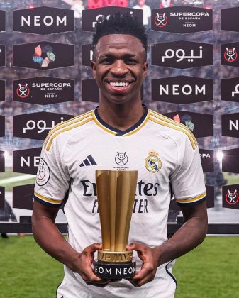 “O Real Madrid, que junto com Vinicius Júnior instaurou ação penal privada no processo". (Foto Instagram)