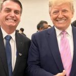 Bolsonaro celebrou vitória de Trump em mensagem enviada na madrugada. (Foto: Instagram)