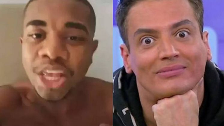 Ex-BBB Davi Brito rebate ataques públicos de Leo Dias (Fotos: Instagram/SBT)