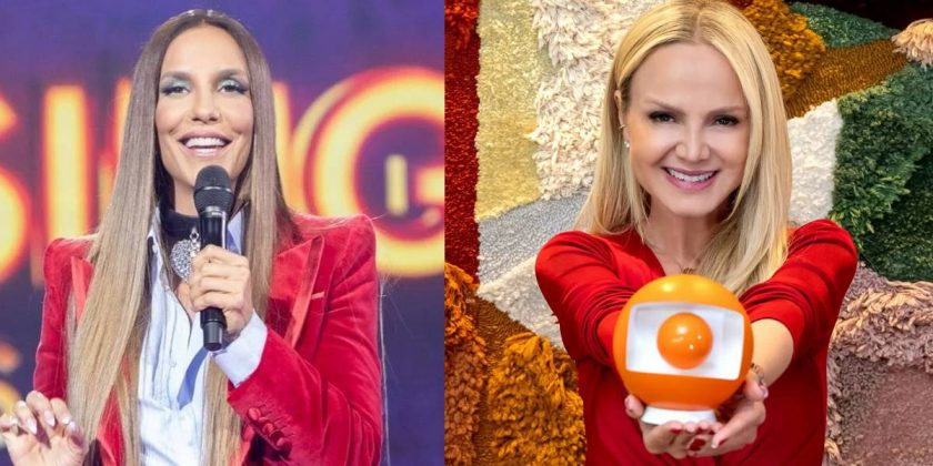 Ivete Sangalo expõe real motivo de saída da Globo e sucessão por Eliana. (Fotos: Globo - Montagem)