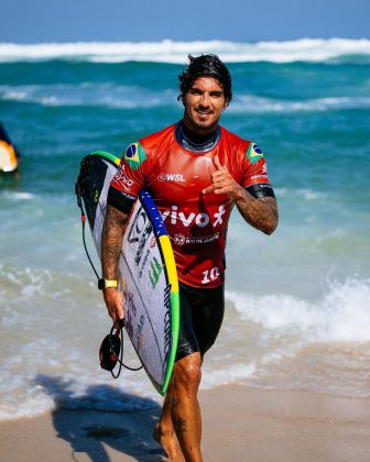 "É claro que o foco estava na medalha de ouro, mas eu sou medalhista olímpico, estou muito feliz pelo meu trabalho, eu sinto que eu merecia muito essa medalha". (Foto Instagram)