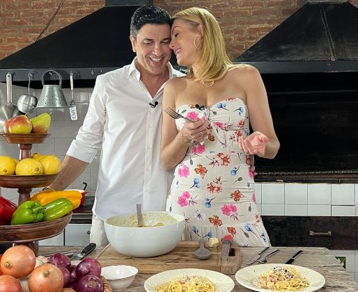 Ana Hickmann ficou emocionada durante o jantar romântico. (Foto: Instagram)