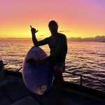 No final dos Jogos Olímpicos, Gabriel Medina conheceu  o fotógrafo francês, Jerome Brouille que tirou a sua foto icônica "voando" com a prancha, surfando no Taiti, que te rendeu uma nota histórica. (Foto: Instagram)