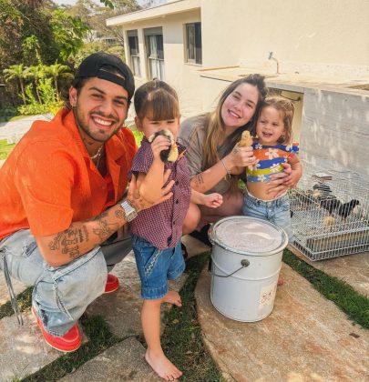 Virginia está em casa cuidando da família. (Foto: Instagram)