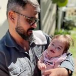 Juliano Cazarré se emociona ao falar sobre melhora da filha: "É um milagre". (Foto Instagram)