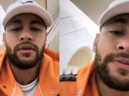 Mavie dá risada enquanto Neymar brinca com ela. (Foto: Instagram)