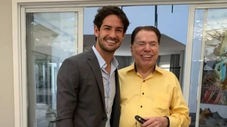 Alexandre Pato, marido de Rebeca Abravanel, chora morte de Silvio Santos: "Te amamos". (Foto: Instagram)