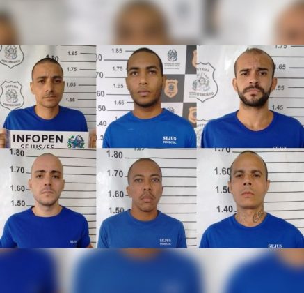 Seis presos serram cela e fogem de penitenciária do ES. (Foto: Sejus)