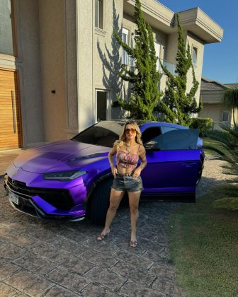 Lamborghini de R$ 4 milhões de Deolane Bezerra foi pivô da prisão. (Foto Instagram)