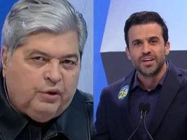 Datena abre ação na Justiça contra Pablo Marçal após ser alvo de ofensa em debate. (Foto: RedeTV!)