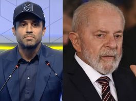 Marçal diz que sairá candidato à presidência com morte de Lula. (Fotos: YouTube/Agência Brasil)