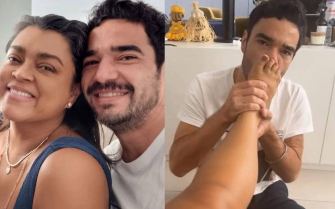 Preta Gil reage após repercussão do vídeo íntimo com o ex, Caio Blat. (Fotos: Instagram)