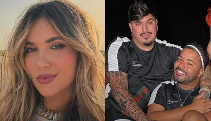 Marido de Hytalo cobra Virginia após ela assumir migué para não ir ao casamento dele. (Foto: Montagem Instagram)