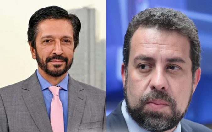 TRE-SP manda excluir vídeo de Boulos que cita B.O. de esposa de Nunes. (Foto: Montagem Instagram)