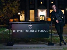 Gusttavo Lima faz palestra em Harvard, nos EUA. (Foto: Instagram)