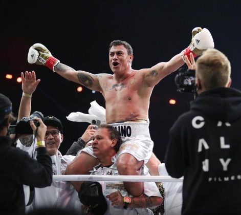 "Venho fazer esse teste porque ainda tenho experiência, mas se você for juntar gás, não é a mesma coisa. O boxe é um esporte muito sério". (Foto Instagram)