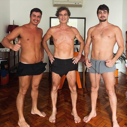 Rafa Vitti é filho de João Vitti, e a semelhança permeia a família toda (Foto: Instagram)