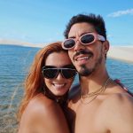 Giovanna Lancelloti e Gabriel Davi estão noivos e o pedido aconteceu durante uma viagem para Tailândia. Em um post no Instagram compartilharam a novidade (Foto: Instagram)