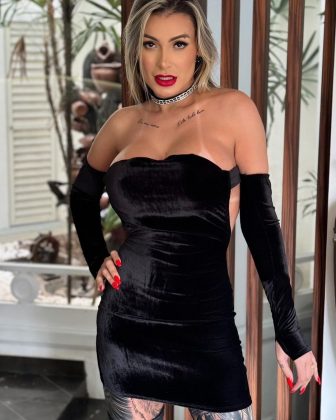 A modelo Andressa Urach quebrou o silêncio recentemente ao comentar sobre o término de seu relacionamento com o ator Lucas Ferraz e sua nova fase pessoal. (Foto Instagram)