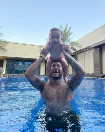 Mavie, filha de 1 ano do jogador Neymar (Foto: Instagram)