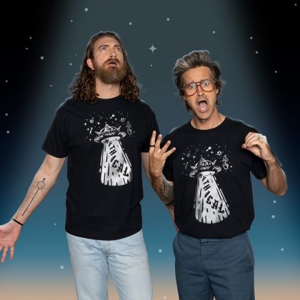 A dupla Rhett & Link conta com 14 milhões de seguidores, 0,25% de engajamento e um faturamento estimado de US$ 36 milhões (cerca de R$ 205,5 milhões). (Foto Instagram)