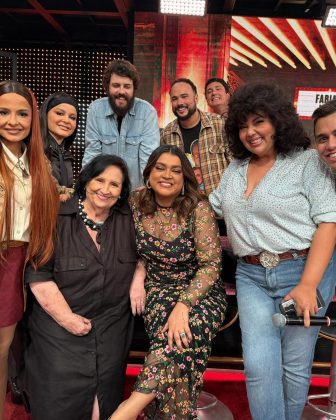 Neste domingo (27), aconteceu uma linda homenagem no Domingão com Huck. Fabiana Karla convidou Preta Gil para se juntar a ela na Batalha do Lip Sync (Foto: Instagram)