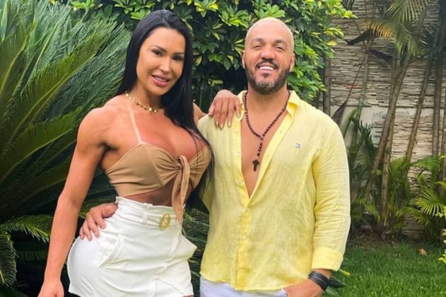 O término teria ocorrido devido ao suposto envolvimento de Gracyanne com seu personal trainer, Gilson de Oliveira. (Foto Instagram)