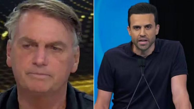 Bolsonaro rasga o verbo sobre possibilidade de apoiar Marçal nas eleições. (Foto: Instagram/Globo)