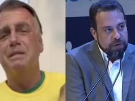 Justiça ordena derrubada de vídeo com ataques de Bolsonaro a Boulos. (Foto: Instagram/YouTube)