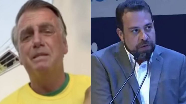 Justiça ordena derrubada de vídeo com ataques de Bolsonaro a Boulos. (Foto: Instagram/YouTube)