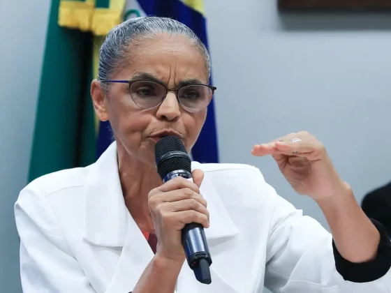 Marina Silva bate-boca com oposição na Câmara: "Sempre apoiaram quem desmata". (Foto: Agência Brasil)