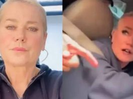 Xuxa quebra o silêncio após levar cuspe no rosto de 'fã'. (Foto: Instagram)