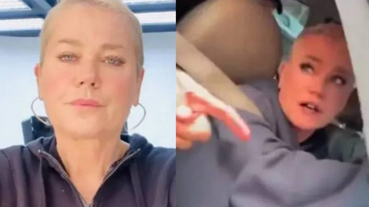 Xuxa quebra o silêncio após levar cuspe no rosto de 'fã'. (Foto: Instagram)