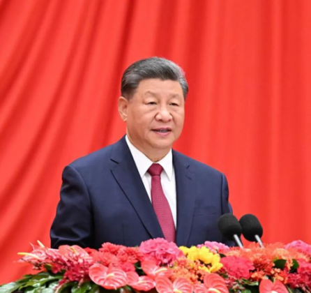 Xi Jinping é recebido com honrarias no Alvorada. (Foto: Instagram)