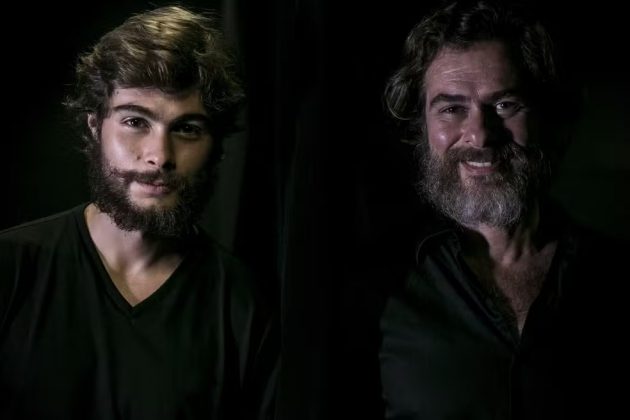 Rafael Vitti e João Vitti: A dupla de atores demonstra que o talento também é hereditário. (Foto Instagram)