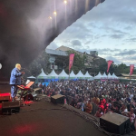 O incidente aconteceu no festival Rock the Mountain. (Foto: Instagram)