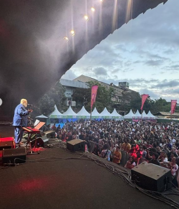 O incidente aconteceu no festival Rock the Mountain. (Foto: Instagram)