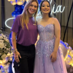 Virginia Fonseca compareceu à festa de 15 anos da filha de seu motorista. (Foto: Instagram)