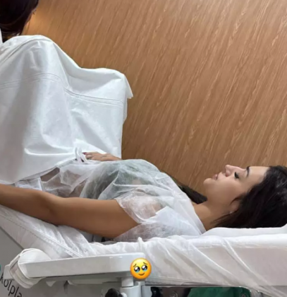 Bia Miranda aparece em hospital com Gato Preto. (Foto: Instagram)