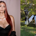 Kim Kardashian compra robô humanoide, da Tesla. (Foto: Reprodução Instagram)