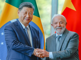 Lula recebe presidente da China, Xi Jinping, no Palácio da Alvorada. (Foto: Reprodução Agência Gov)